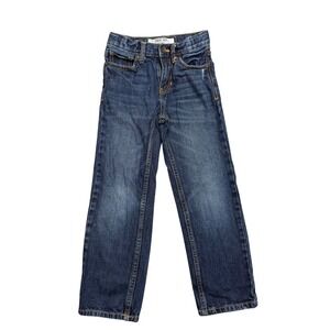 Cherokee Boys Straight Fit Dark Wash Denim Jeans Size 5
